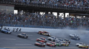 all nascar, autos, cars, chastain wins with thrilling last-lap pass