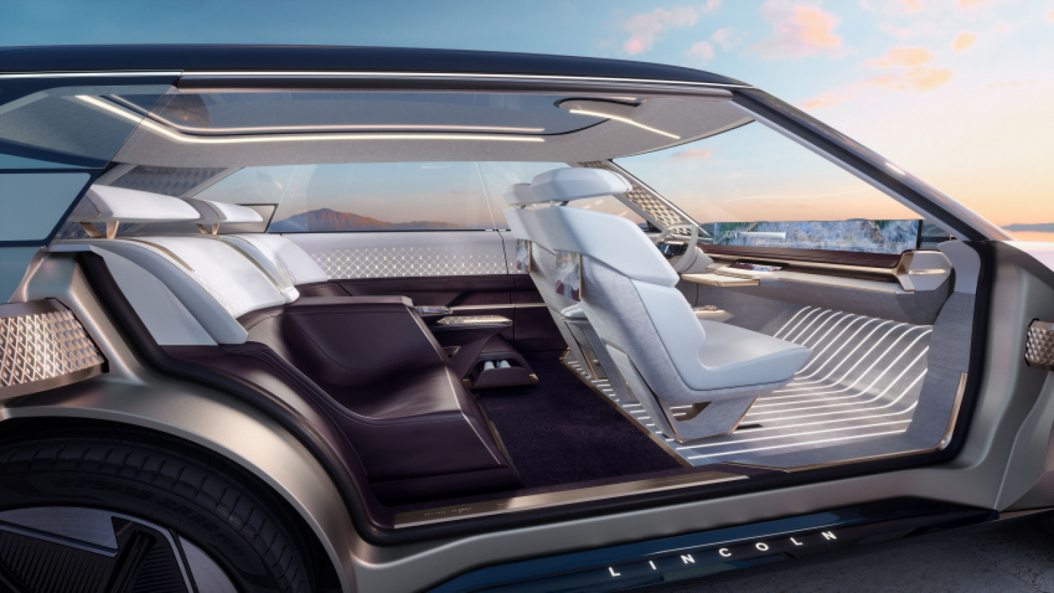 autos, lincoln, android, android, lincoln star concept previews brand’s e-mobility future