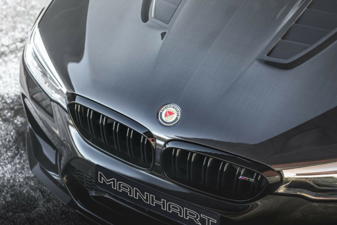 autos, bmw, cars, hp, bmw m5, manhart, bmw m5 black edition by manhart debuts with 815 hp, stealthy looks