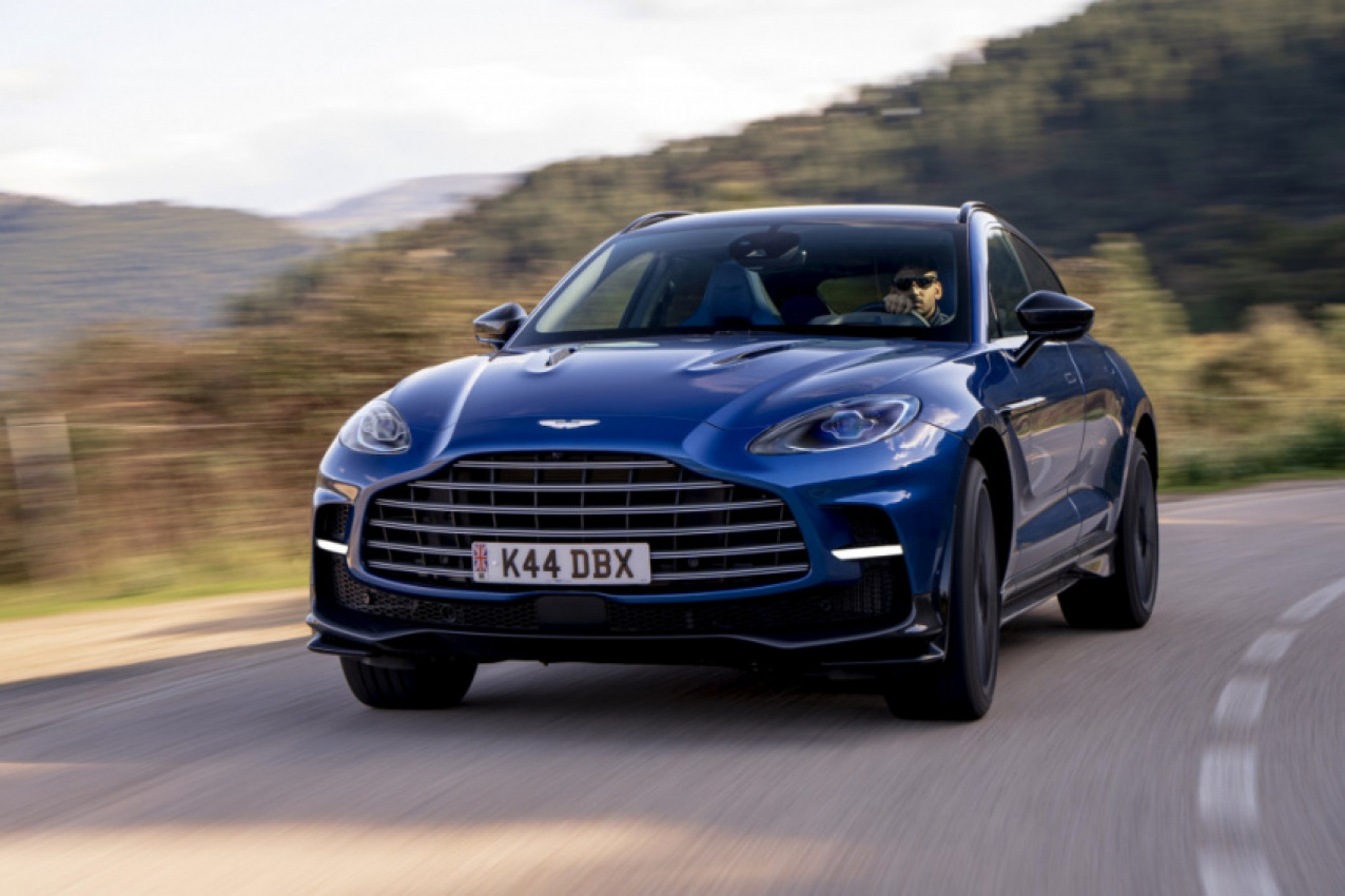 aston martin, autos, cars, aston martin dbx, luxury cars, nurburgring lap time, suvs, videos, 2023 aston martin dbx707 spied at the 'ring in possible record attempt preparation