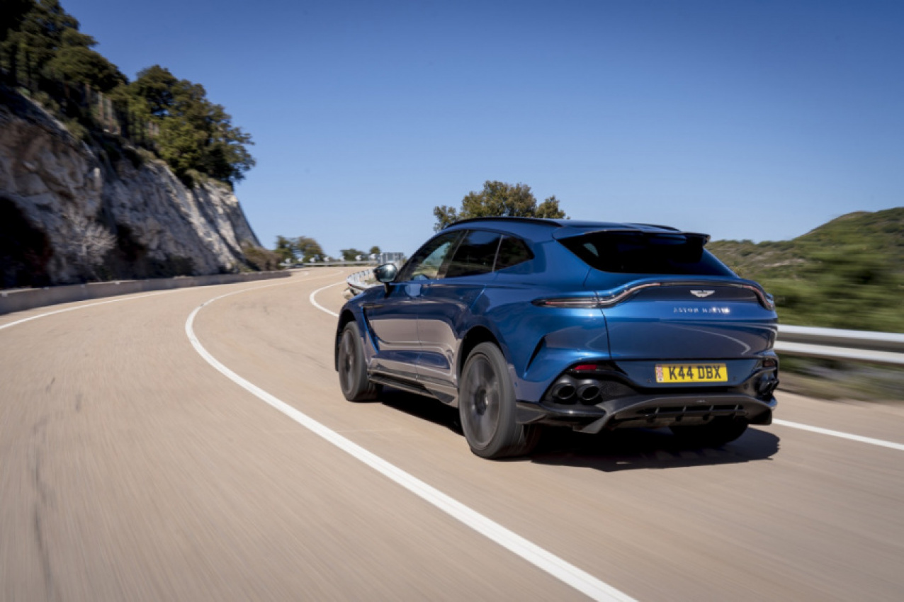 aston martin, autos, cars, aston martin dbx, luxury cars, nurburgring lap time, suvs, videos, 2023 aston martin dbx707 spied at the 'ring in possible record attempt preparation