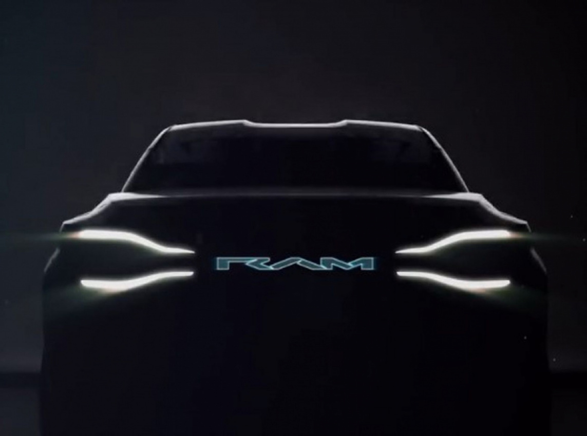 autos, cars, ford, ram, vnex, ram teases electric pickup day before ford launches lightning