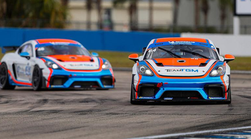 all sports cars, autos, cars, porsche, how trinkler, giovanis took new porsche to pilot challenge points lead