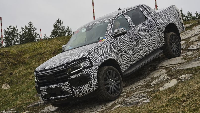 autos, cars, ford, volkswagen, commercial, ford ranger, ford ranger raptor, industry news, showroom news, vnex, volkswagen amarok, volkswagen amarok 2022, volkswagen commercial range, volkswagen news, volkswagen ute range, ford ranger raptor who? 2023 volkswagen amarok confirmed with not one, but two flagship utes designed for on-road and off-road performance