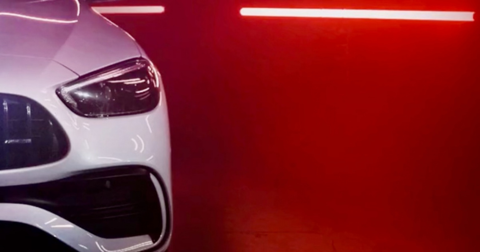 autos, cars, mercedes-benz, mg, mercedes, 2023 mercedes-amg c43 teased ahead of reveal