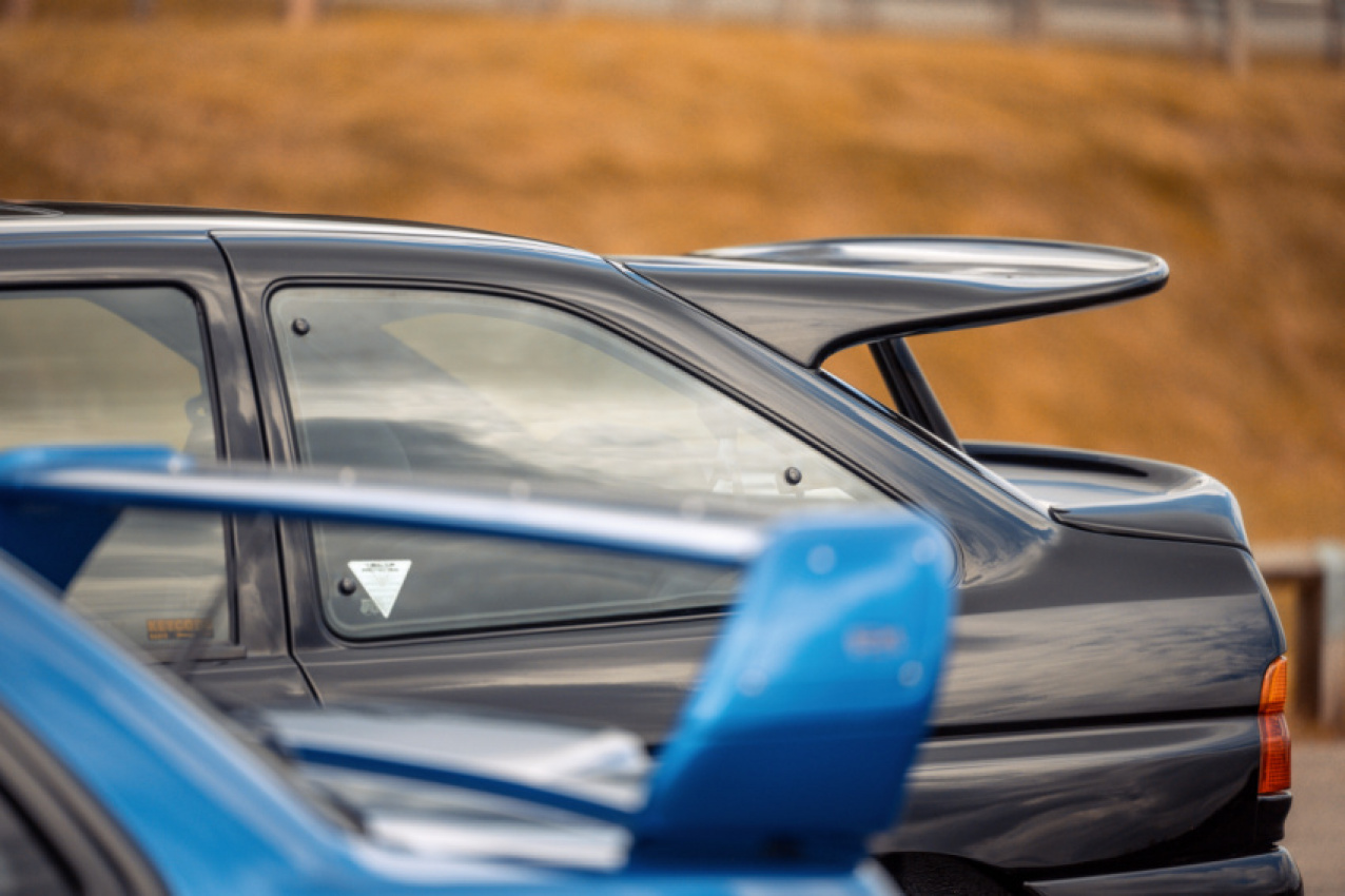 autos, cars, ford, subaru, subaru impreza, black and blue: ford escort rs cosworth vs subaru impreza p1