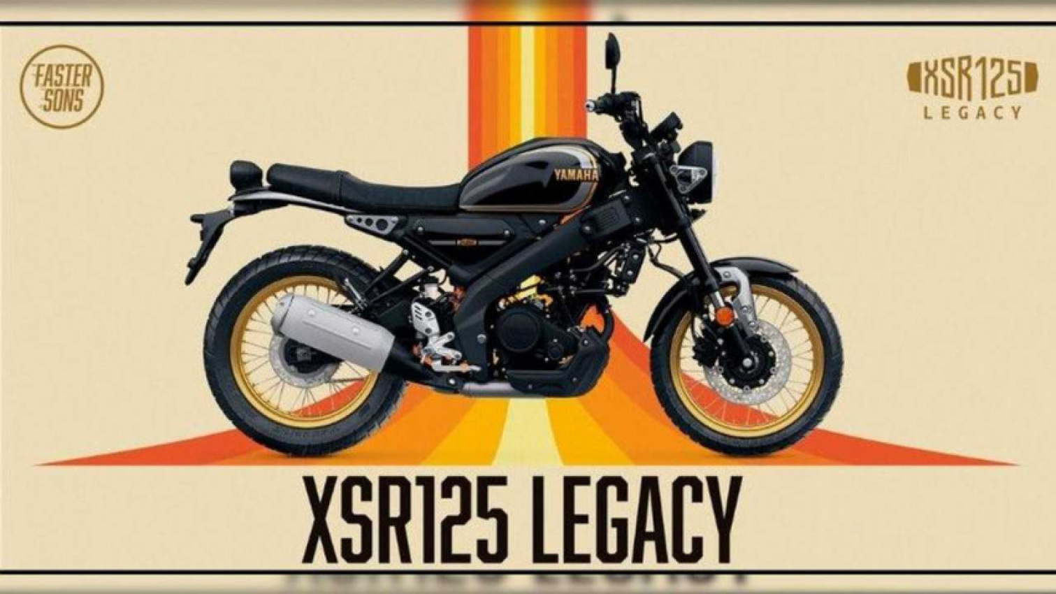 autos, cars, yamaha, yamaha pulls the covers off the new xsr125 legacy edition in europe