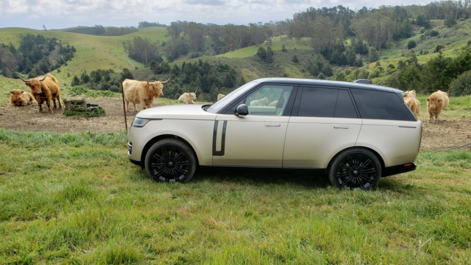 autos, land rover, amazon, android, industry news, range rover, amazon, android, new ’23 range rover conquers city, highway, and off-road trails with panache
