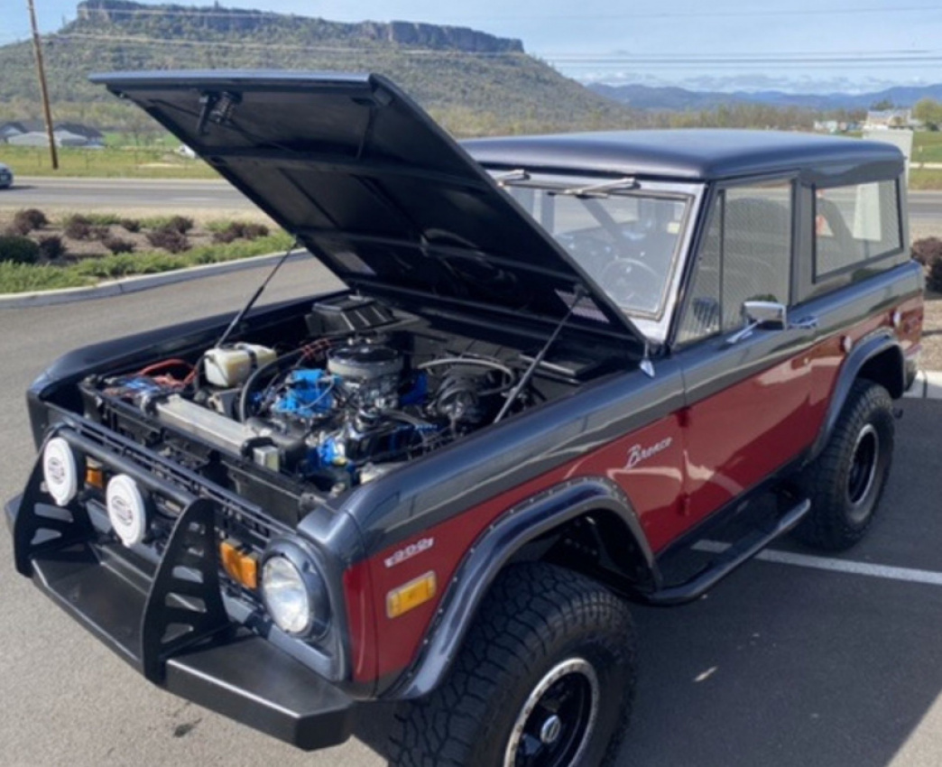 autos, cars, ford, american, asian, celebrity, classic, client, europe, exotic, features, ford bronco, handpicked, italian, luxury, modern classic, muscle, news, newsletter, off-road, sports, trucks, 1974 ford bronco restomod sports a 302 under the hood