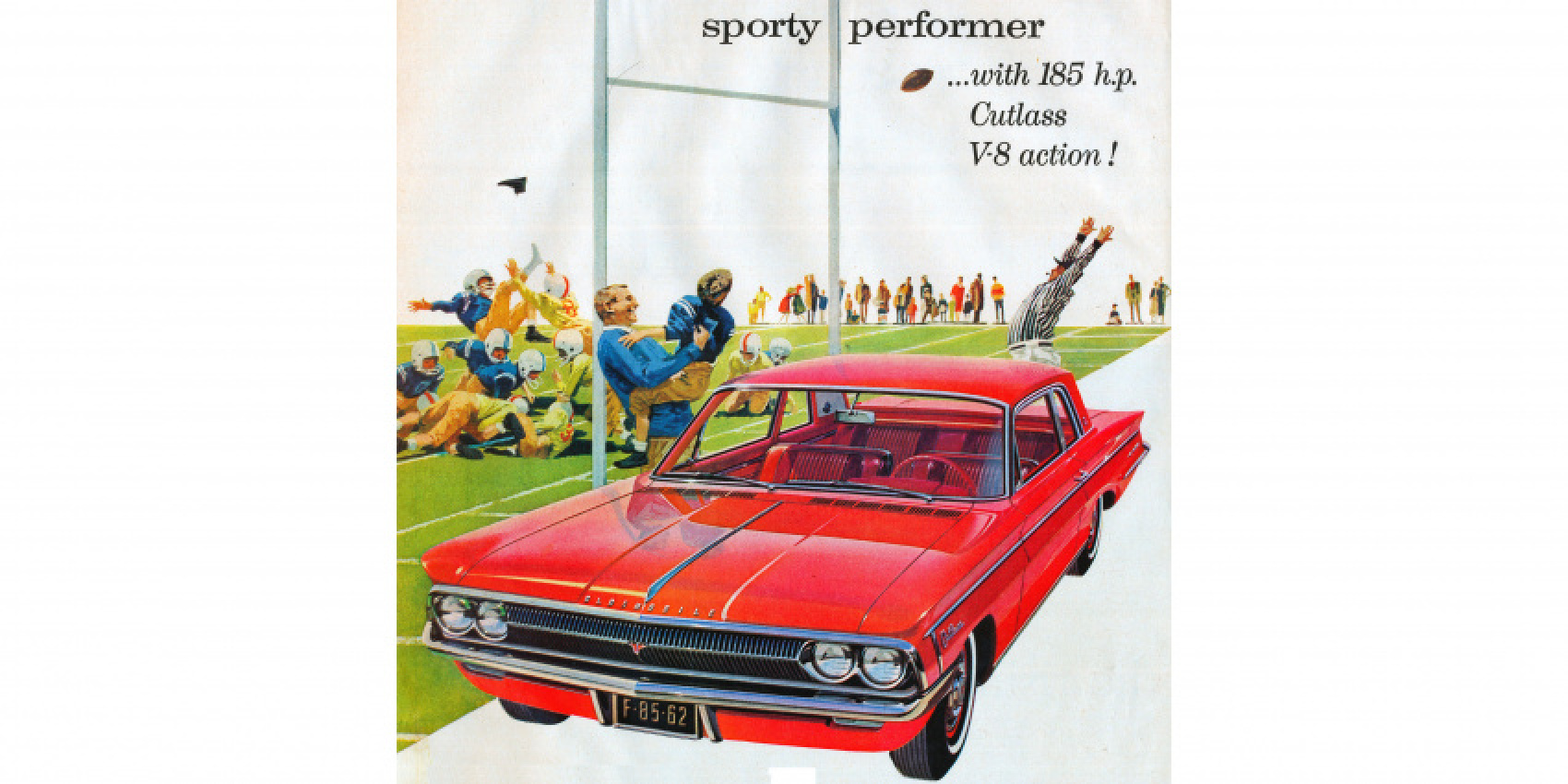 autos, cars, classic cars, oldsmobile, vnex, 1962 oldsmobile f-85 has aluminum v8, morocceen interior