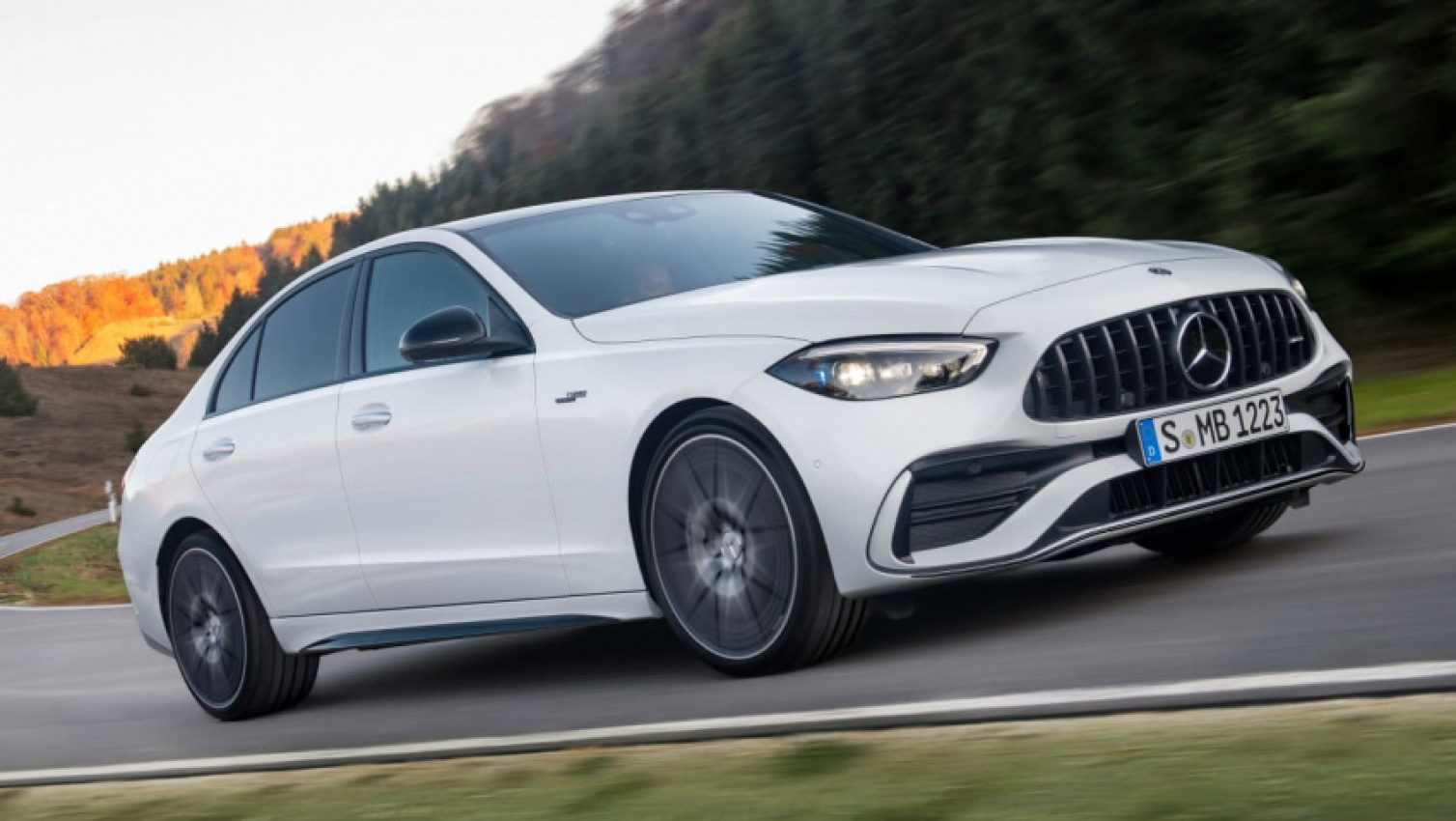 autos, cars, mercedes-benz, mg, reviews, c-class, executive cars, mercedes, performance cars, new mercedes-amg c43 saloon and estate revealed