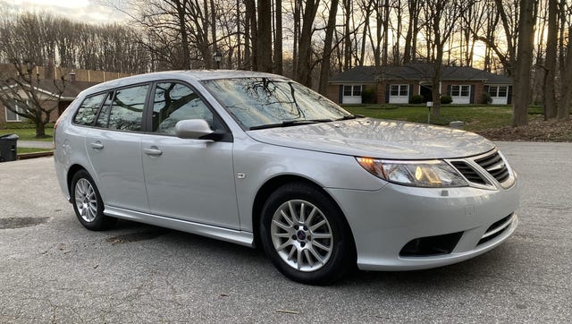 autos, cars, news, saab, auctions, 2010 saab 9-3 sportcombi is our bring a trailer pick of the day