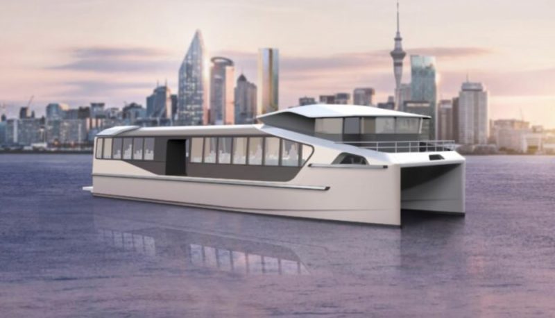 autos, cars, ev news, two electric fast ferries under construction for auckland harbour