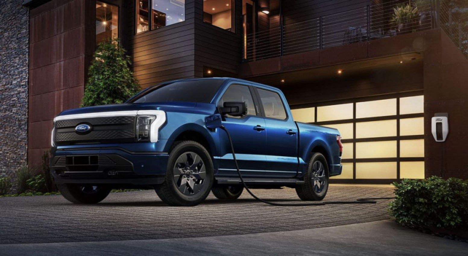 autos, cars, ford, news, space, spacex, tesla, ford teases second ev pickup truck during f-150 lightning launch event