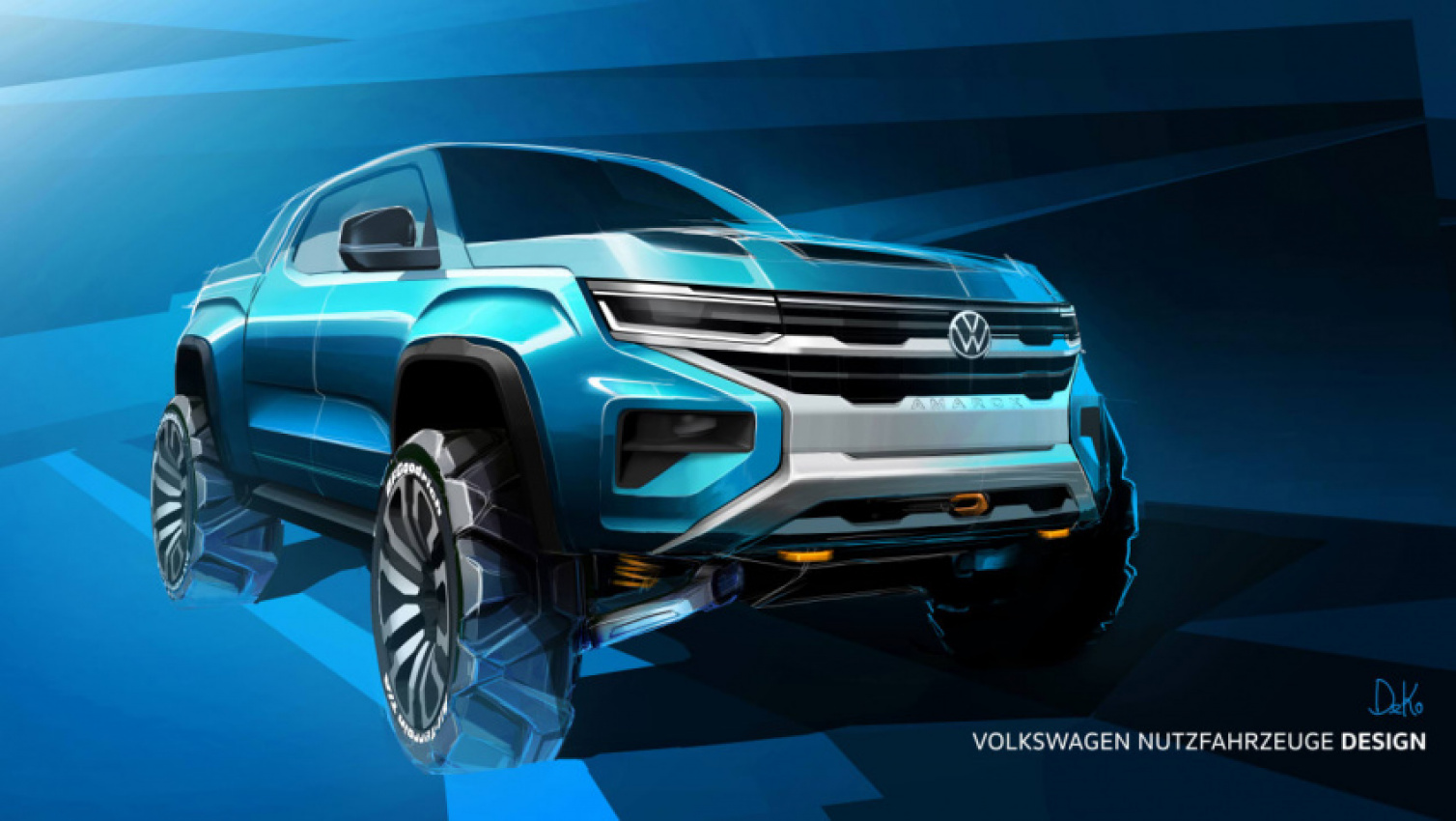 autos, cars, reviews, volkswagen, amarok, pick-up trucks, vans, vnex, new volkswagen amarok pickup teased again before winter 2022 unveiling
