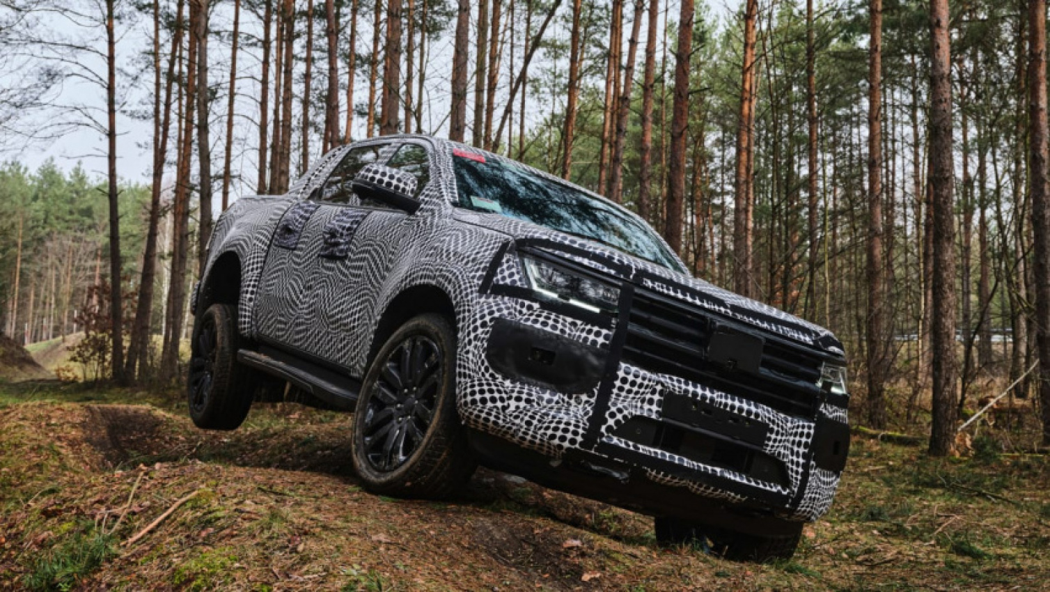autos, cars, reviews, volkswagen, amarok, pick-up trucks, vans, vnex, new volkswagen amarok pickup teased again before winter 2022 unveiling
