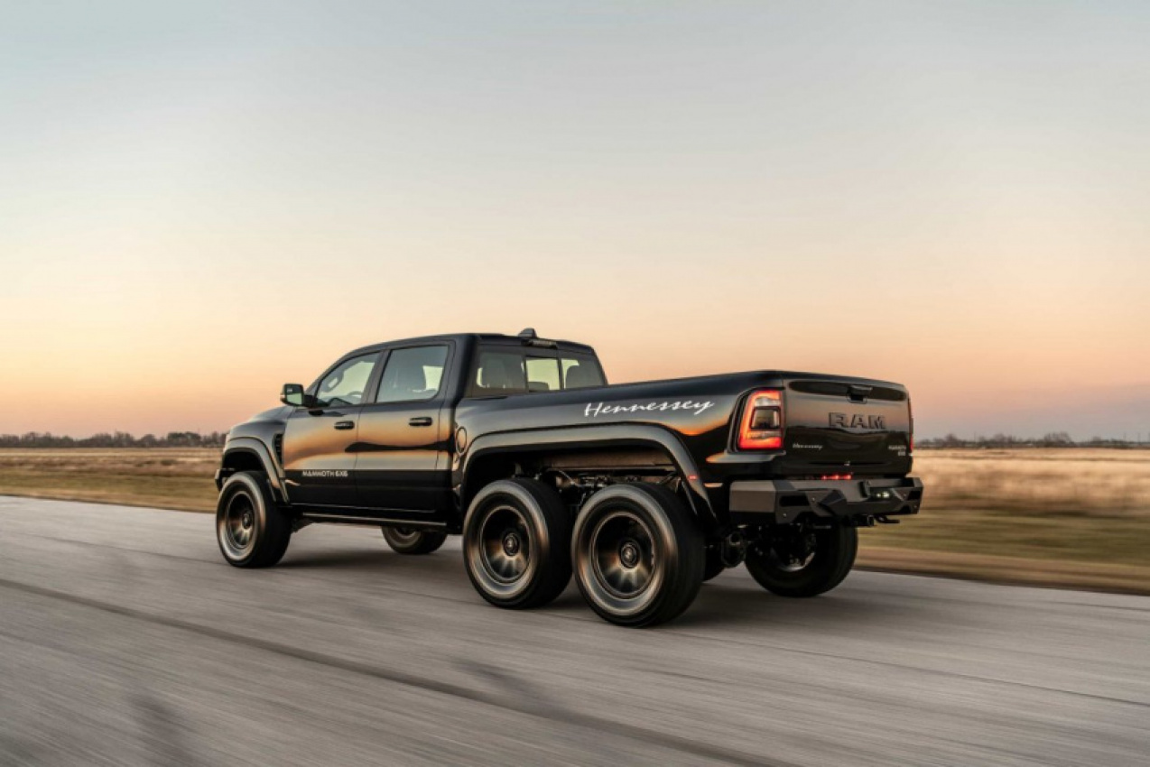 autos, cars, hennessey, trucks, new hennesey truck is for people who have $450,000 and need to haul