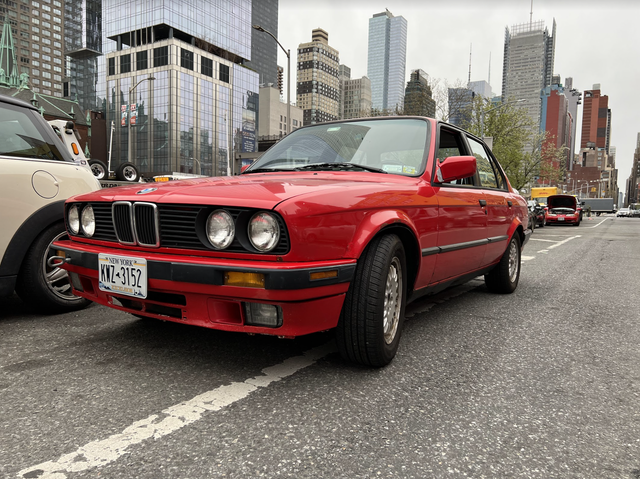autos, car culture, cars, my 318i e30 project is officially on the road thanks to clever zip-tie usage