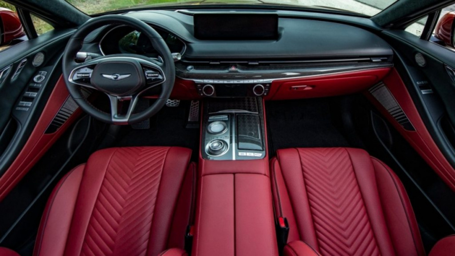 autos, cars, genesis, android, genesis g80, android, the 2022 genesis g80 3.5t awd sport prestige is blurring the lines of luxury and performance