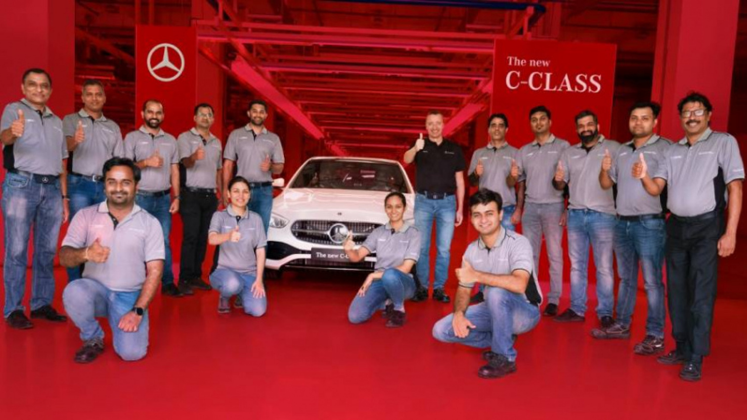 autos, cars, mercedes-benz, 2022 mercedes-benz c-class, 2022 mercedes-benz c-class interior, 2022 mercedes-benz c-class price, 2022 mercedes-benz c-class specifications, 2022 mercedes-benz cars, mercedes, mercedes-benz c-class, overdrive, 2022 mercedes-benz c-class starts rolling out from production facility in chakan ahead of launch on may 10