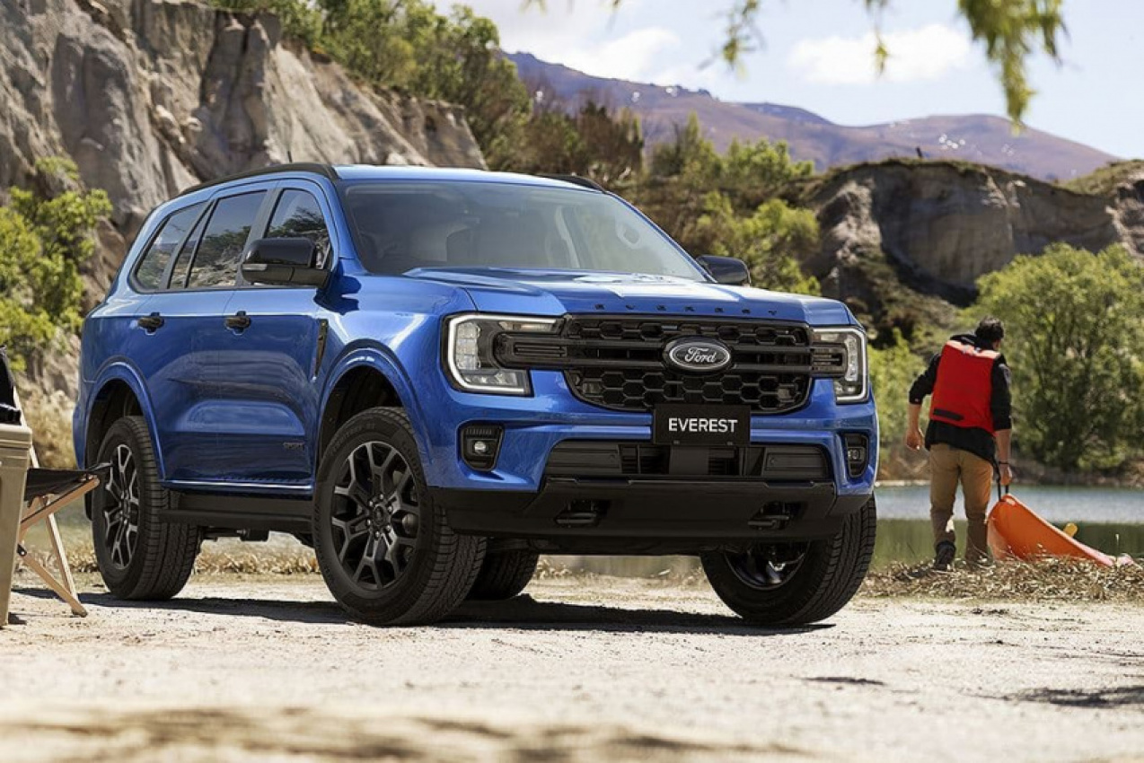 autos, cars, ford, reviews, 4x4 offroad cars, adventure cars, android, car news, everest, family cars, ford everest, android, 2022 ford everest line-up: full details