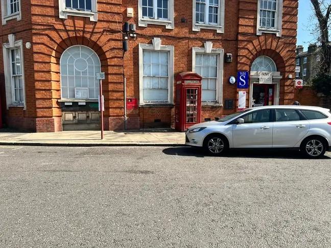 autos, cars, illegal parking, indian, other, parking fine, car shadow falls in disabled parking space; owner fined £65