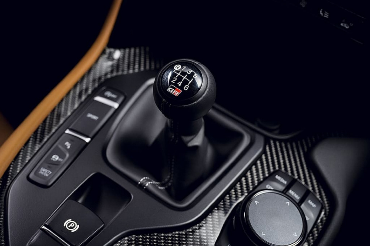 autos, cars, reviews, toyota, car news, coupe, performance cars, supra, toyota gr supra, new toyota gr supra revealed with manual gearbox