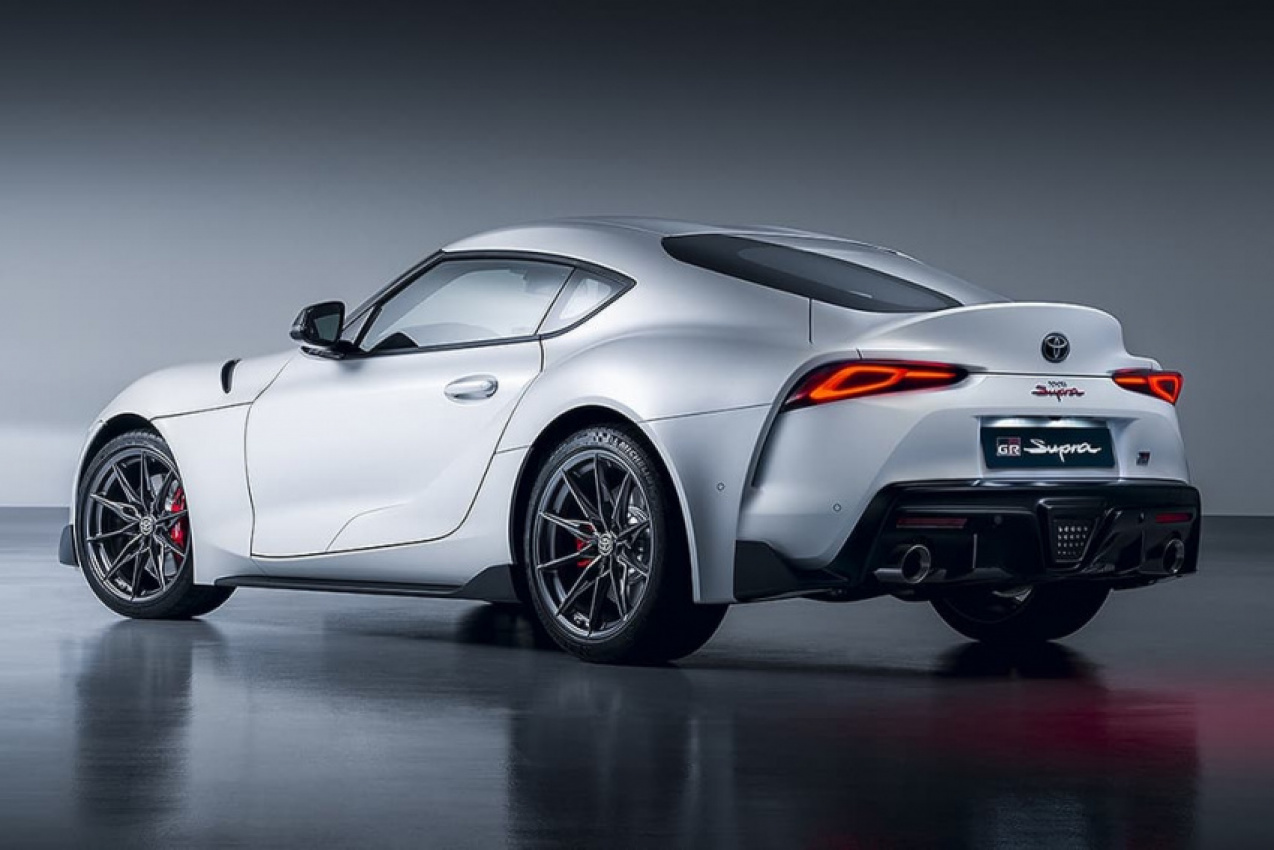 autos, cars, reviews, toyota, car news, coupe, performance cars, supra, toyota gr supra, new toyota gr supra revealed with manual gearbox