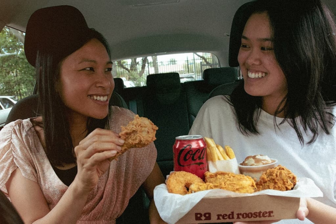 autos, cars, reviews, car news, carpool, first car, red rooster is giving aussie p-platers free fried chicken for a whole year