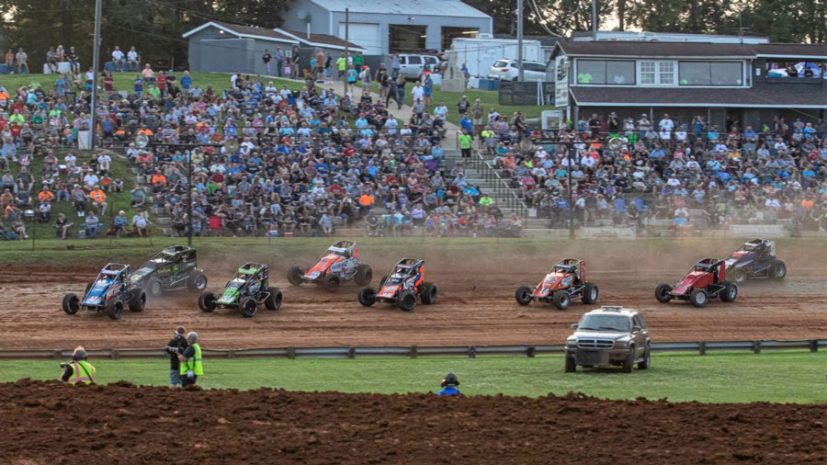all sprints & midgets, autos, cars, usac sprints make annual visit to bloomington speedway
