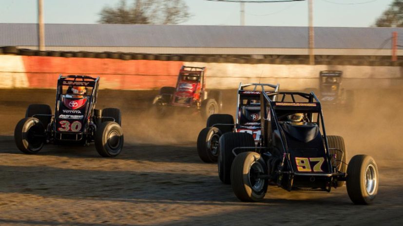 all sprints & midgets, autos, cars, usac silver crown season opener at terre haute