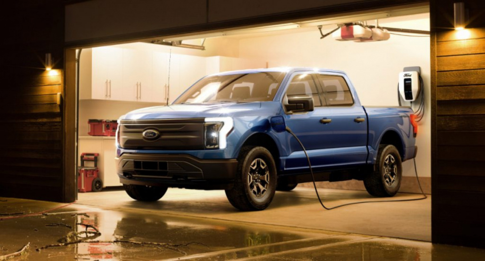 autos, cars, ford, tesla, ford f-150, trucks, can a ford f-150 lightning really charge a tesla?