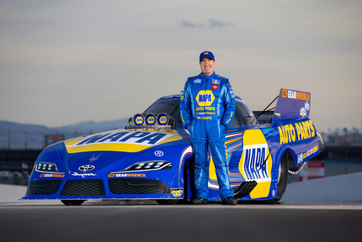 autos, cars, nhra, toyota, nhra funny car champ ron capps 'emotional' over new partnership with toyota