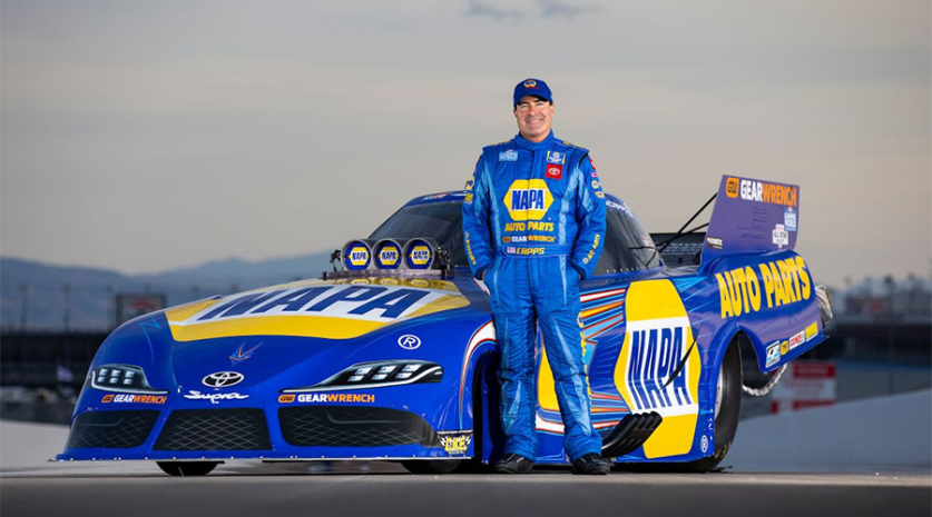 all drag racing, autos, cars, toyota, toyota partners with ron capps