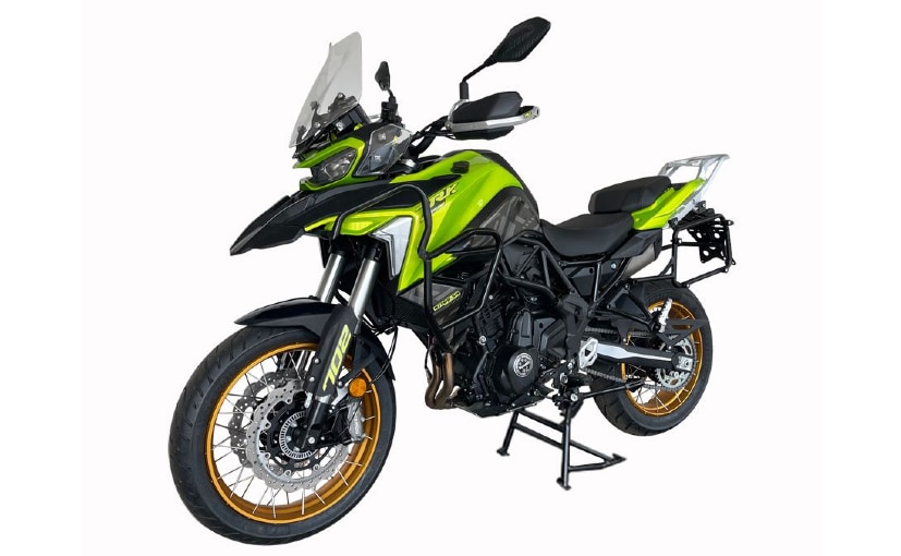 autos, benelli, cars, auto news, benelli adv, benelli trk, benelli trk 702, benelli trk 702 adventure bike, carandbike, news, benelli trk 702 revealed; looks ready for production