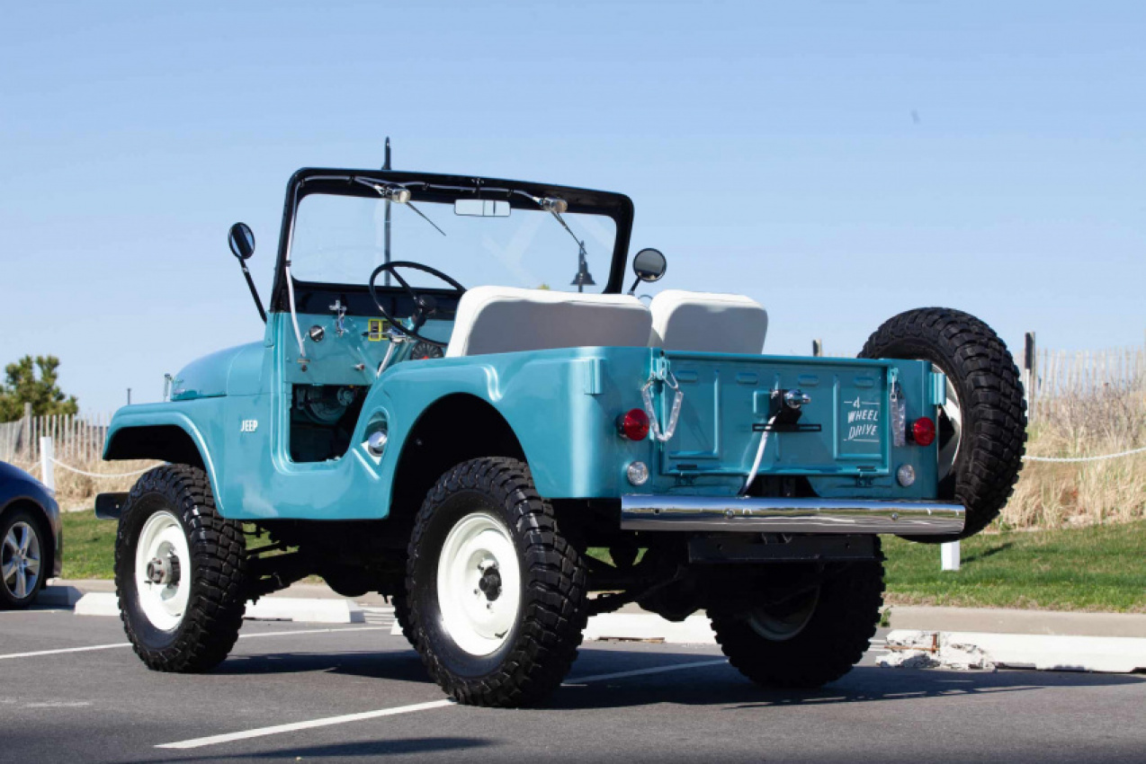 autos, cars, jeep, american, asian, celebrity, classic, classics, client, europe, exotic, features, german, handpicked, luxury, modern classic, muscle, news, newsletter, off-road, sports, trucks, 1965 jeep cj-5a mk iv tuxedo park is the perfect summertime classic