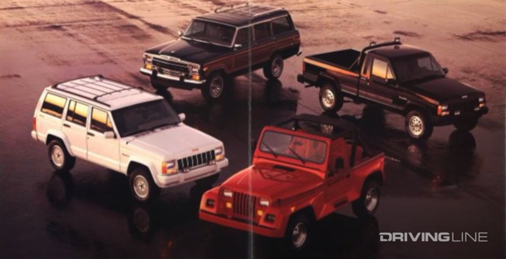 autos, cars, domestic, jeep, jeep wrangler, wrangler, the 1990-1994 jeep wrangler yj renegade was the weirdest 'street performance' 4x4 suv of the '90s
