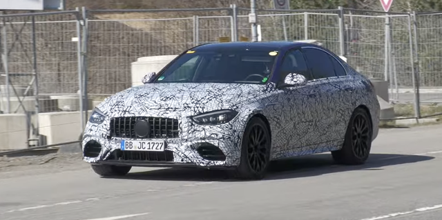 2023 mercedes-amg c63 will get 660 hp and 553 lb-ft from a hybrid turbo four-cylinder