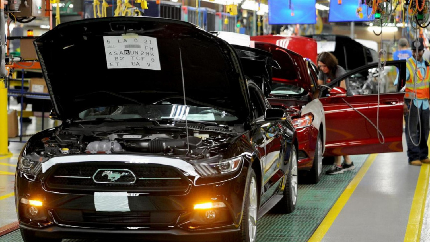 autos, cars, ford, ford mustang, vnex, ford mustang production paused next week due to missing microchips