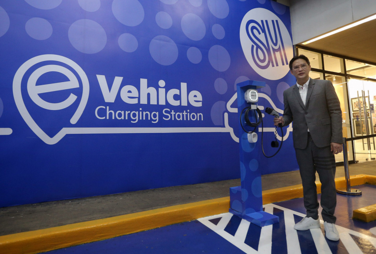 auto news, autos, cars, electric cars, electric vehicle industry development act, electric vehicle law, electric vehicles, ev charging, ev charging stations now in key ncr sm supermalls