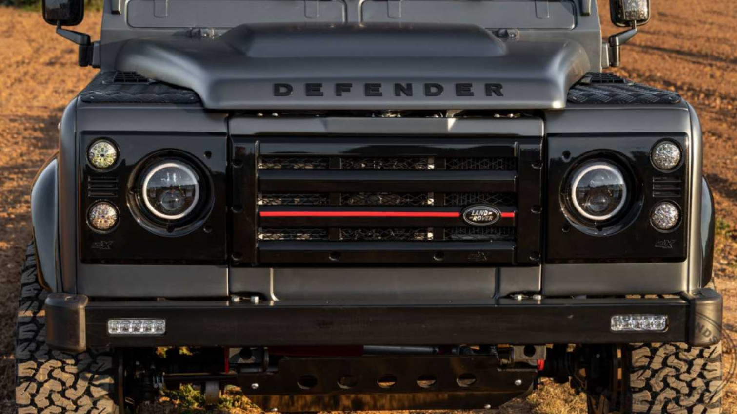 autos, cars, land rover, land rover defender, vnex, android, 1991 land rover defender restomod born in britain, revived in spain, headed for the us