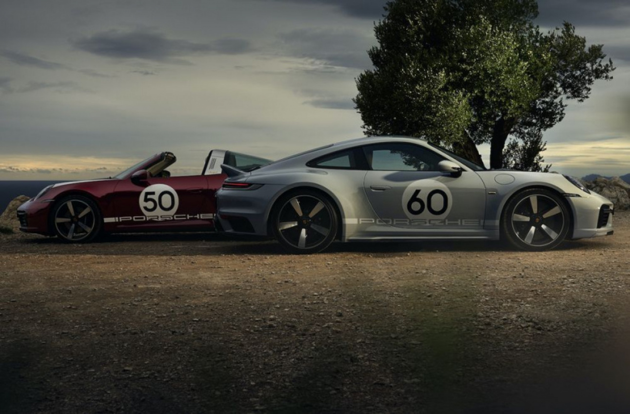 autos, cars, geo, porsche, auto news, carrera rs 2.7, heritage design collection, sport classic, turbo, turbo s, vnex, porsche reveals gorgeous new 911 sport classic for 2022