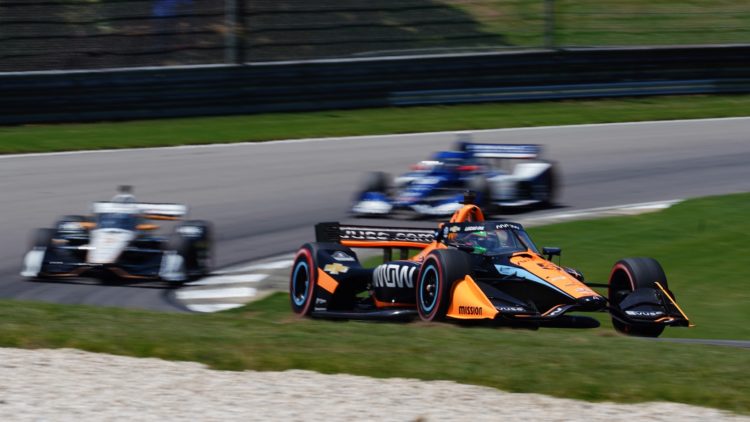 autos, indycar, motorsport, barber, higpa, oward, o’ward steals victory at barber for first win of 2022