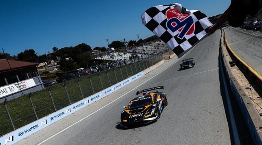 all sports cars, autos, cars, kujala holds off formal for laguna seca win
