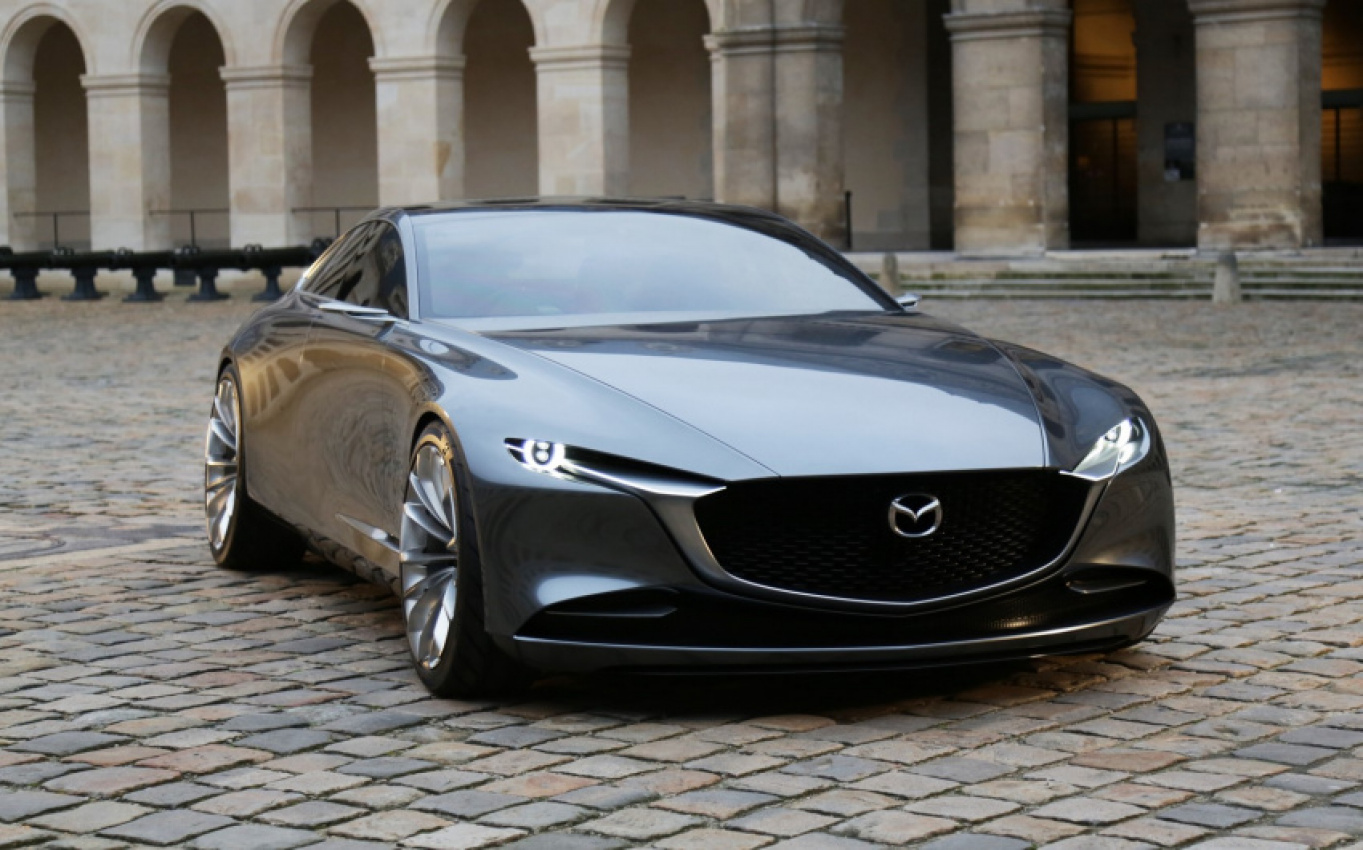 autos, car news, cars, mazda, news, concept cars, sports cars, mazda vision coupe sports car put on hold