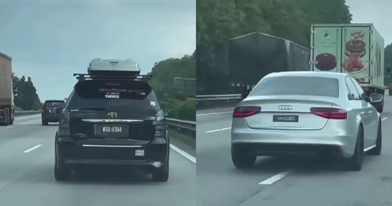 audi, autos, cars, toyota, audi a4, road rage: police on the hunt for drivers of the audi a4 and toyota wish in viral video