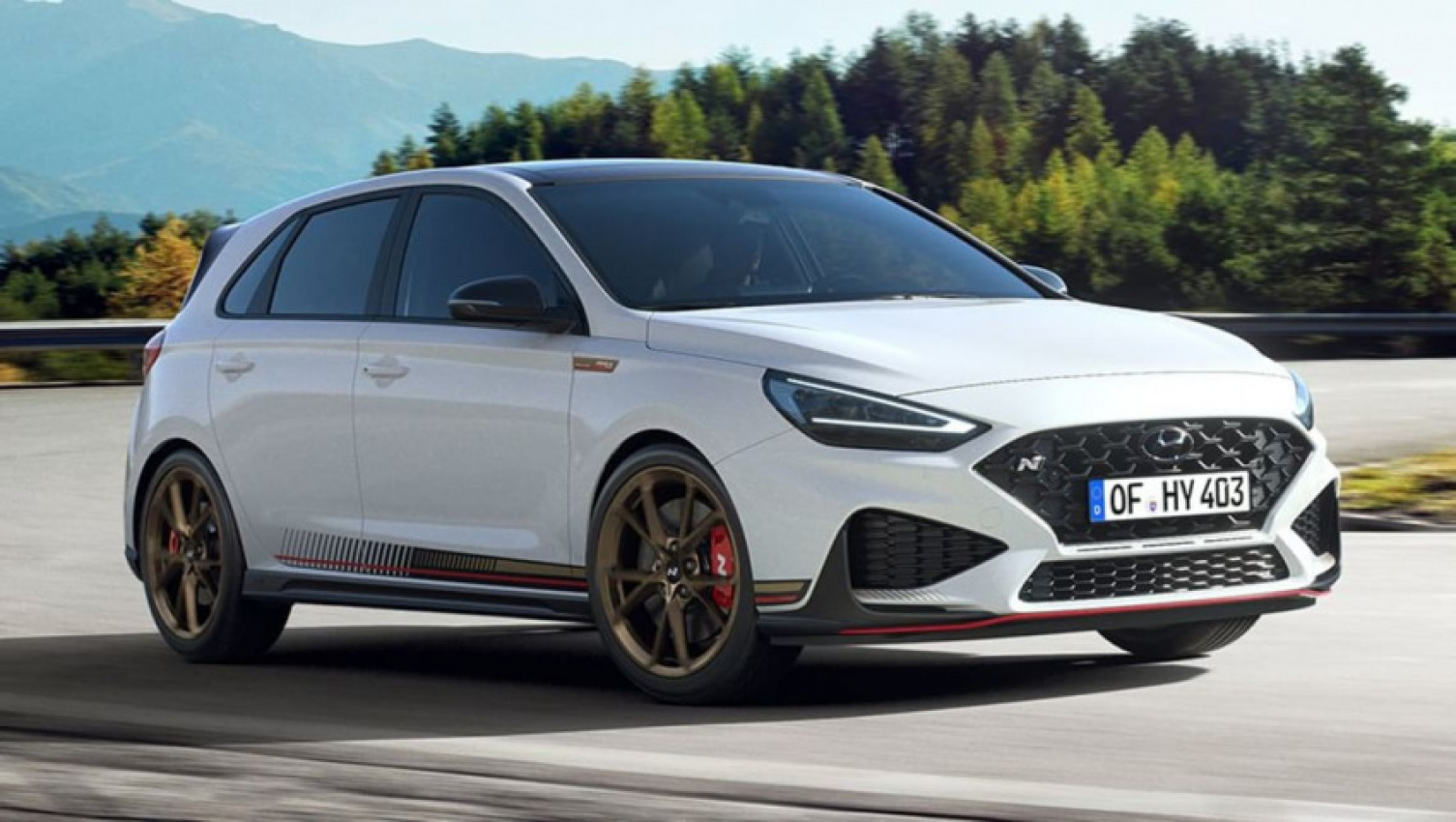 autos, cars, ford, hyundai, ford focus, hatchback, hot hatches, hyundai hatchback range, hyundai i30, hyundai i30 2022, hyundai news, industry news, showroom news, 2022 hyundai i30 n hatchback scores its first special edition! drive-n limited edition arriving soon with bespoke looks to take on vw golf gti and ford focus st