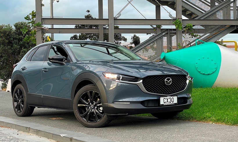 autos, cars, mazda, android, car, cars, driven, driven nz, hybrid, mazda cx-3, mazda cx-30, mazda cx-30 sp20 blackout edition review: wildest look, mildest hybrid, motoring, national, new zealand, news, nz, reviews, road tests, android, mazda cx-30 sp20 blackout edition review: wildest look, mildest hybrid