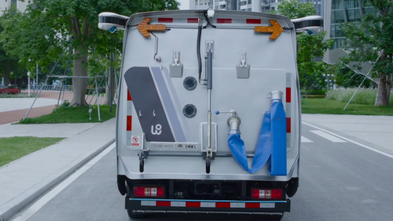 autos, cars, automotive industry, car, cars, driven, driven nz, electric cars, green, motoring, new zealand, news, nz, self driving cars, traffic, meet robosweeper: the autonomous ev truck that cleans and sanitises roads