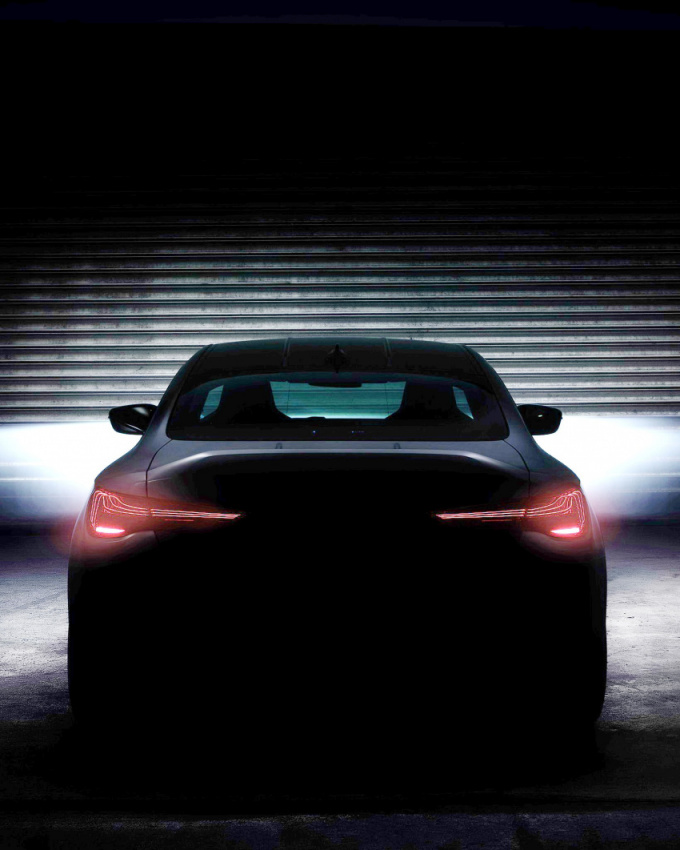autos, bmw, cars, bmw m4, bmw m4 csl, m4 csl, 2023 bmw m4 csl teased with new headlights and taillights